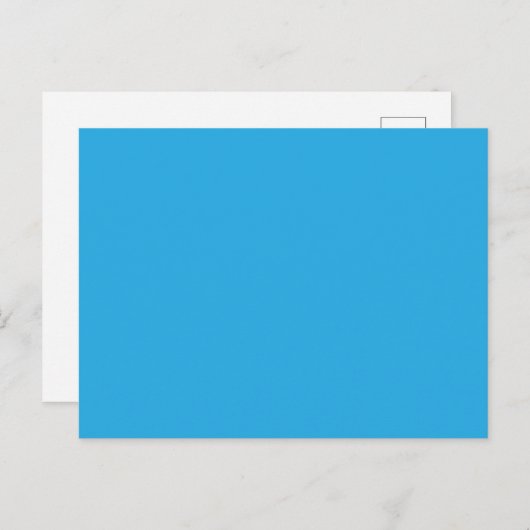 Flat Sky Blue Background for Web & Print シーズンポストカード (正面/裏面)