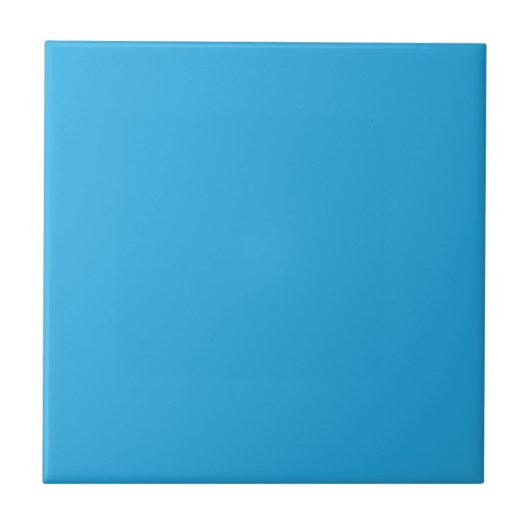 Flat Sky Blue Background for Web & Print タイル (正面)