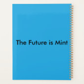 Flat Sky Blue Background for Web & Print プランナー手帳 (裏面)