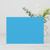 Flat Sky Blue Background for Web & Print 招待状 (スタンド正面)