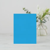 Flat Sky Blue Background for Web & Print 箔シーズンポストカード (立ち正面)
