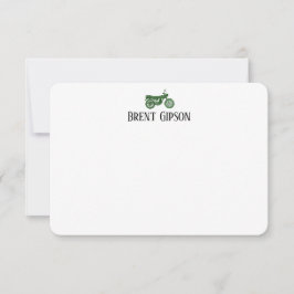 Flat Stationary Note Card ノートカード