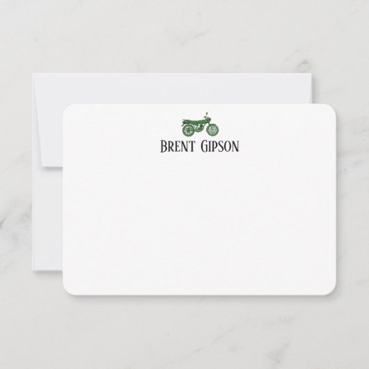 Flat Stationary Note Card ノートカード (正面)