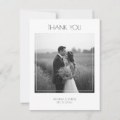 Flat Thank You Card サンキューカード (正面)