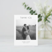 Flat Thank You Card サンキューカード (スタンド正面)