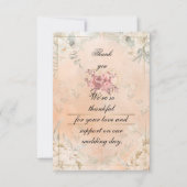 Flat Thank You Card サンキューカード (正面)