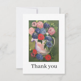 Flat Thank You Card サンキューカード