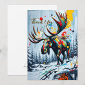 Flat Thank You Card サンキューカード (正面/裏面)