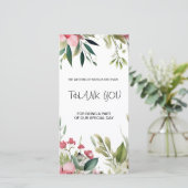 Flat Thank You Card サンキューカード (スタンド正面)