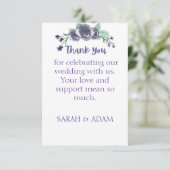 Flat Thank You Card サンキューカード (スタンド正面)