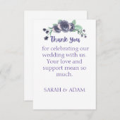Flat Thank You Card サンキューカード (正面/裏面)