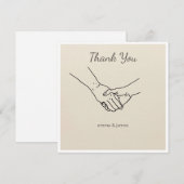 Flat Thank You Card サンキューカード (正面/裏面)