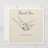 Flat Thank You Card サンキューカード (正面)