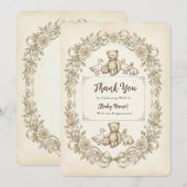 Flat Thank You Card サンキューカード (正面/裏面)