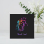 Flat Thank You Card サンキューカード (スタンド正面)