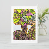 Flat Thank You Card サンキューカード (スタンド正面)