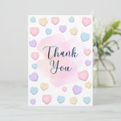 Flat Thank You Card サンキューカード (スタンド正面)