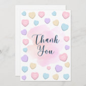 Flat Thank You Card サンキューカード (正面/裏面)