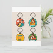 Flat Thank You Card サンキューカード (スタンド正面)