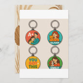 Flat Thank You Card サンキューカード (正面/裏面)