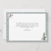 Flat Thank You Card サンキューカード (裏面)