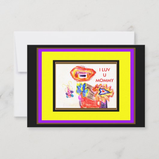 Flat Thank You Card jGibney The Museum Zazzle サンキューカード (正面)