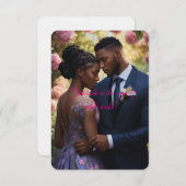 Flat Thank You Card, trendinng usa サンキューカード (正面/裏面)