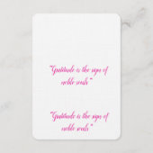 Flat Thank You Card, trendinng usa サンキューカード (裏面)