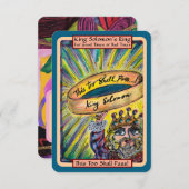 Flat Thank You Note of Encouragement サンキューカード (正面/裏面)