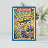 Flat Thank You Note of Encouragement サンキューカード (スタンド正面)