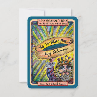 Flat Thank You Note of Encouragement サンキューカード