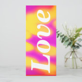 Flat Valentines day card. カード (スタンド正面)