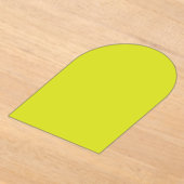 Flat Yellow Background – Back-to-School Texture アクリル招待状 (レイダウン)
