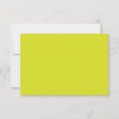 Flat Yellow Background – Back-to-School Texture サンキューカード (正面)