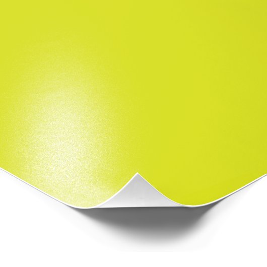 Flat Yellow Background – Back-to-School Texture フォトプリント (角)