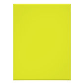 Flat Yellow Background – Back-to-School Texture フォトプリント (正面)