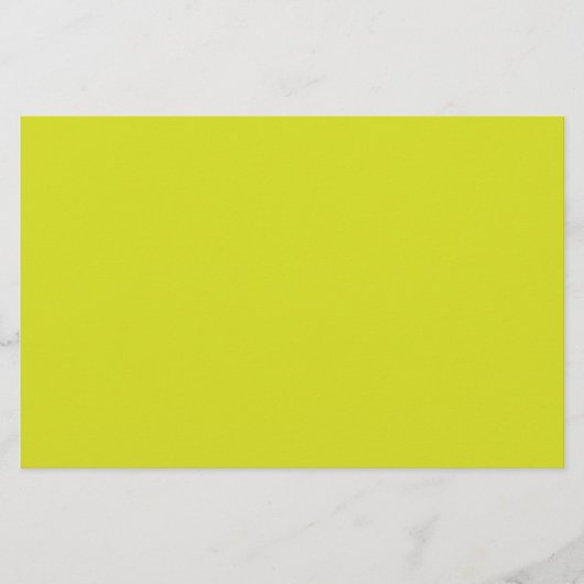Flat Yellow Background – Back-to-School Texture 便箋 (正面)