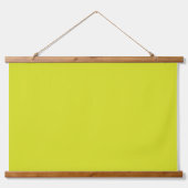 Flat Yellow Background – Back-to-School Texture 吊り下げ型タペストリー (正面)