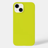 Flat Yellow Background – Back-to-School Texture Case-Mate iPhoneケース (裏面)