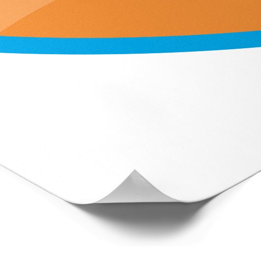 Flatbed Truck Vehicle Poster ポスター (角)