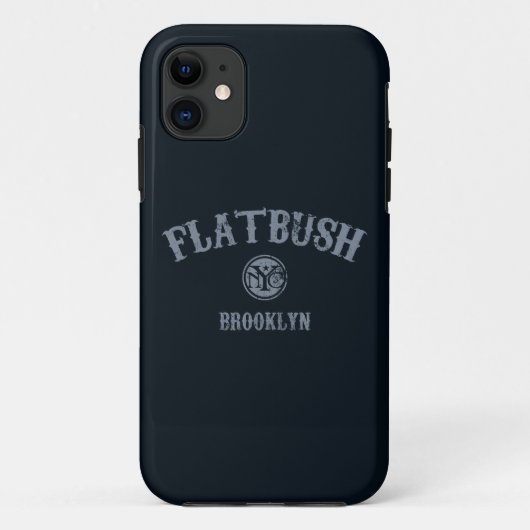 Flatbushブルックリンニューヨークの電話カバー Case-Mate iPhoneケース (裏面)