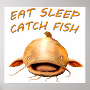 Flathead Catfish ポスター