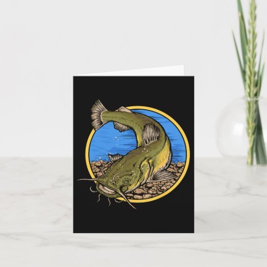 Flathead Catfish Fishing  カード (正面)