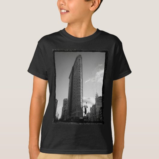 Flatironの建物の写真 Tシャツ (正面)