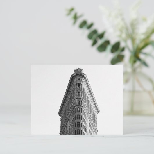 Flatironの建物、ニューヨークシティの郵便はがき ポストカード (スタンド正面)