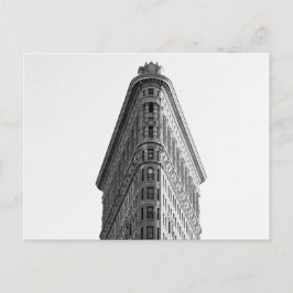 Flatironの建物、ニューヨークシティの郵便はがき ポストカード