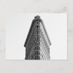 Flatironの建物、ニューヨークシティの郵便はがき ポストカード