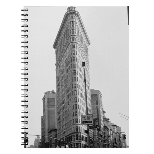Flatironの建物(写真) ノートブック (正面)