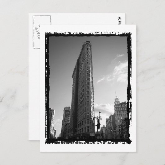 Flatiron建物写真 ポストカード (正面/裏面)