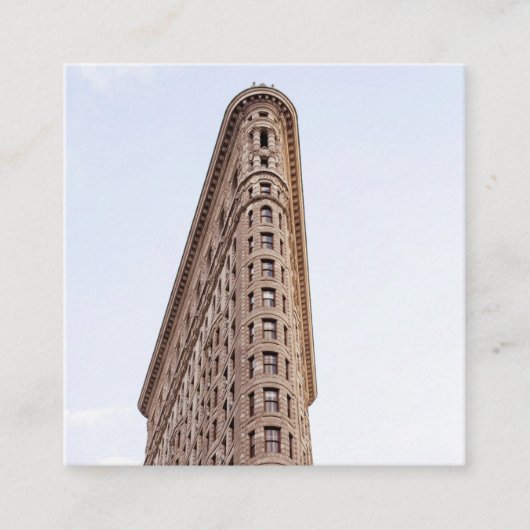 Flatiron building コーリングカード (正面)